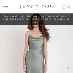Jenny Yoo Sylvie Moss Size 12